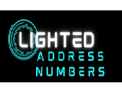 Lighted Address Numbers