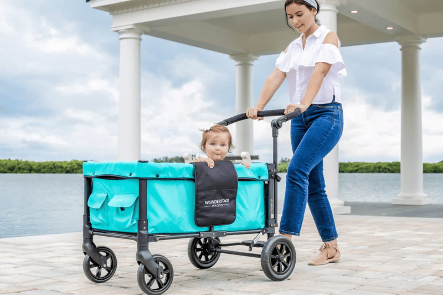 wonderfold stroller wagon