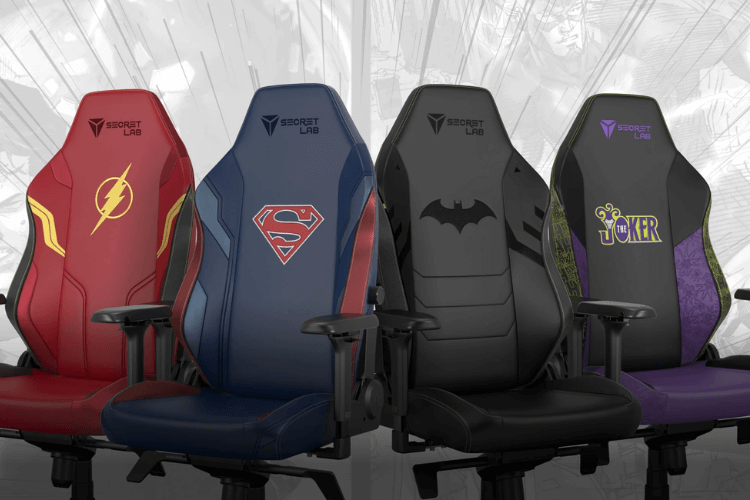 secretlab gaming chair and desk
